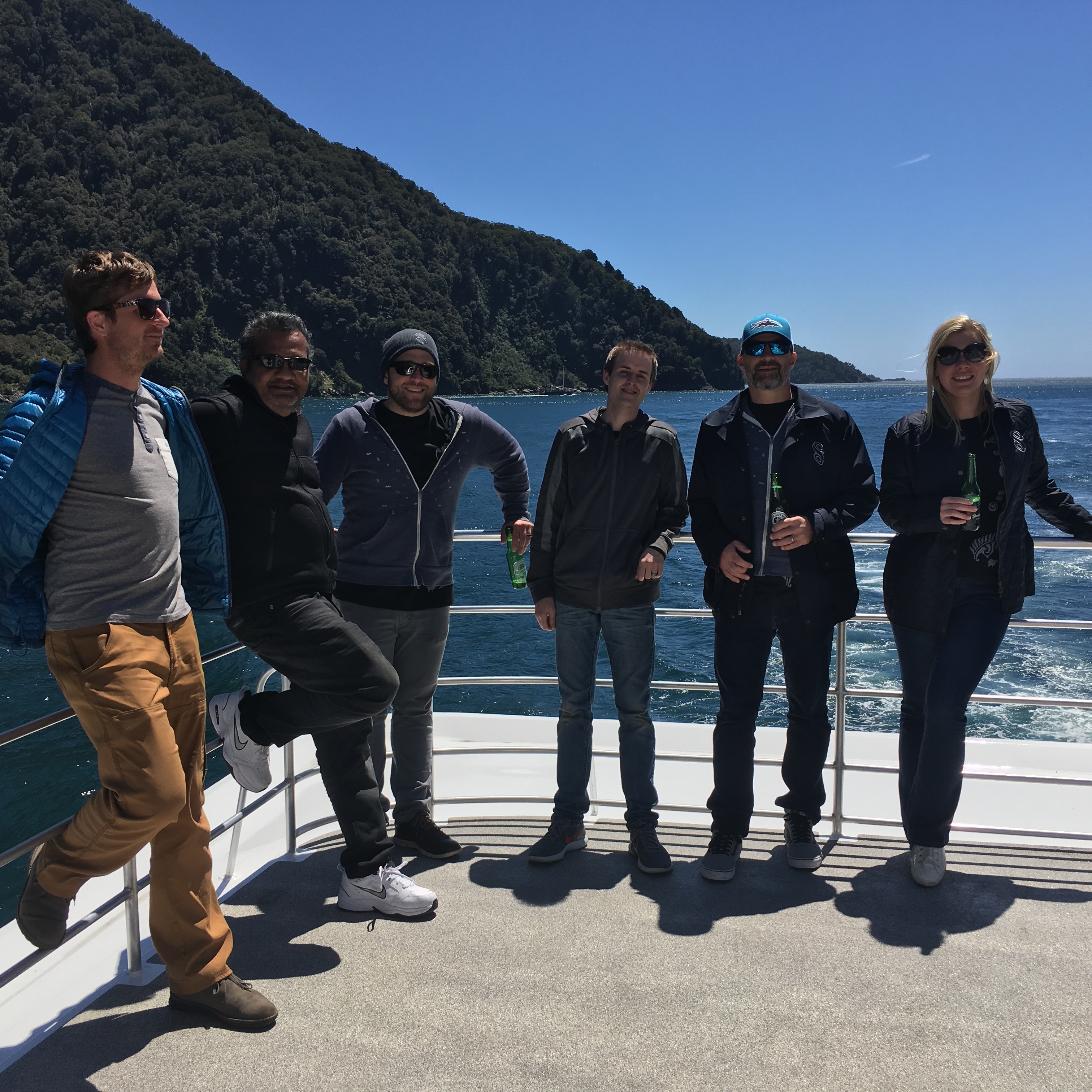 Cruising in Milford Sound