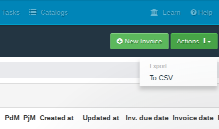 MYOB invoice import