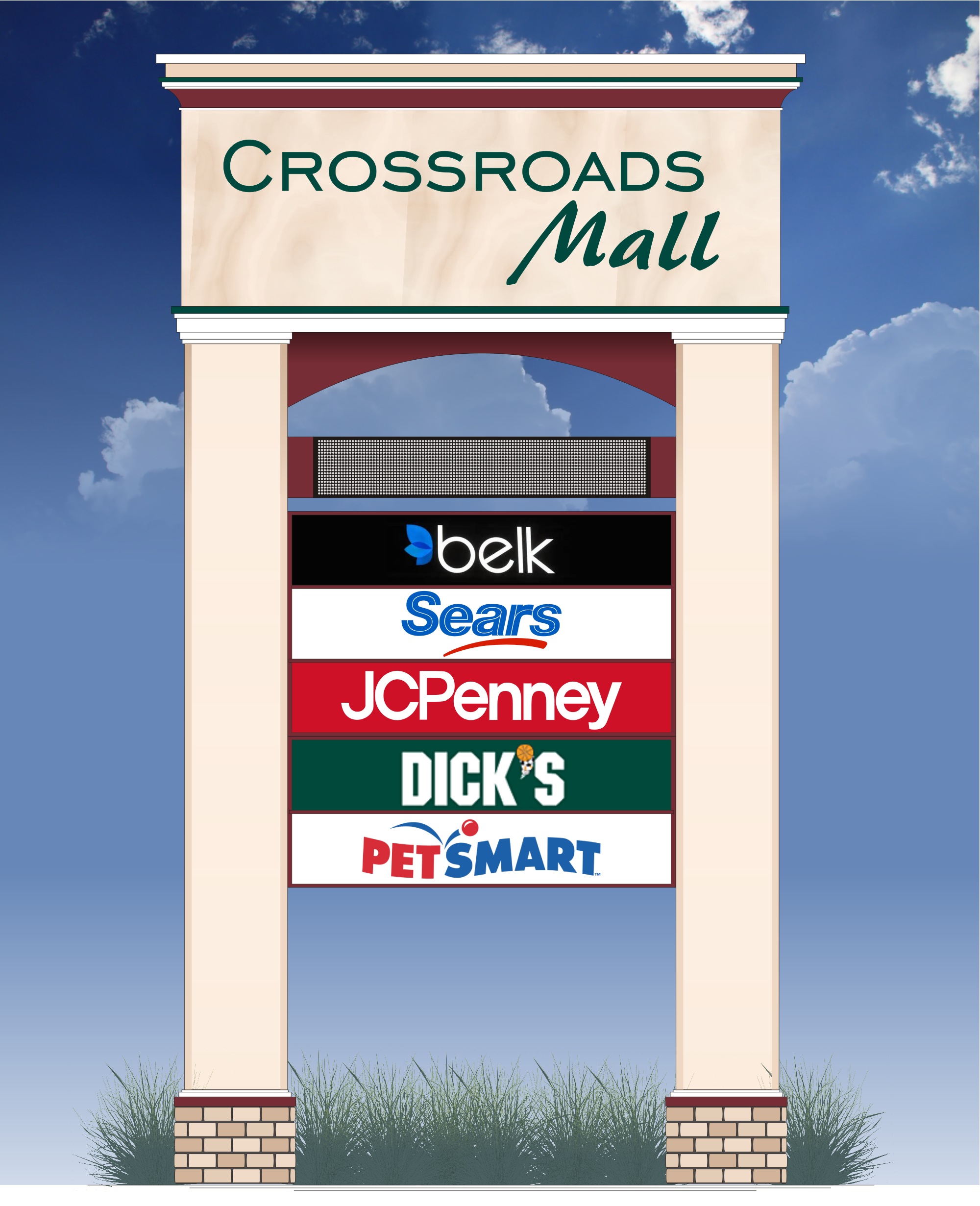 Retail signage by Skyway Outdoor inc