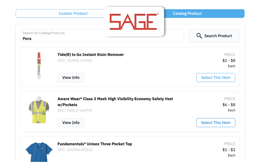 Sage Integration
