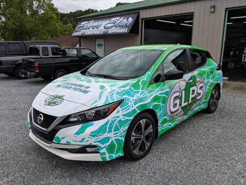 GLPS car wrap.