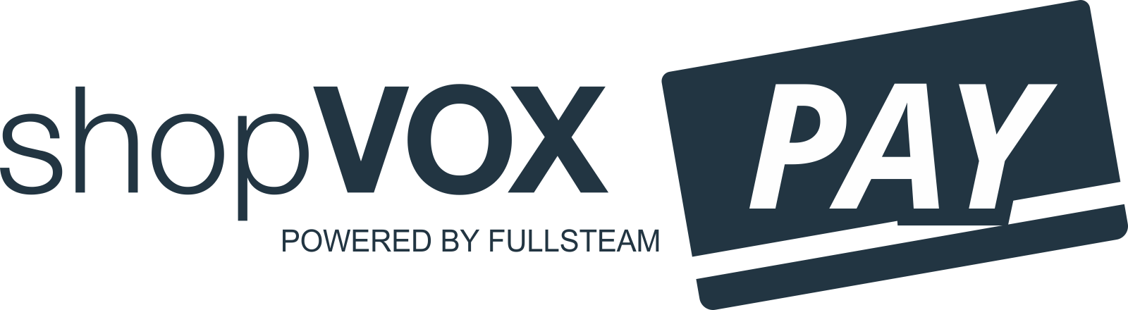 shopVOX Pay, powered by Fullsteam