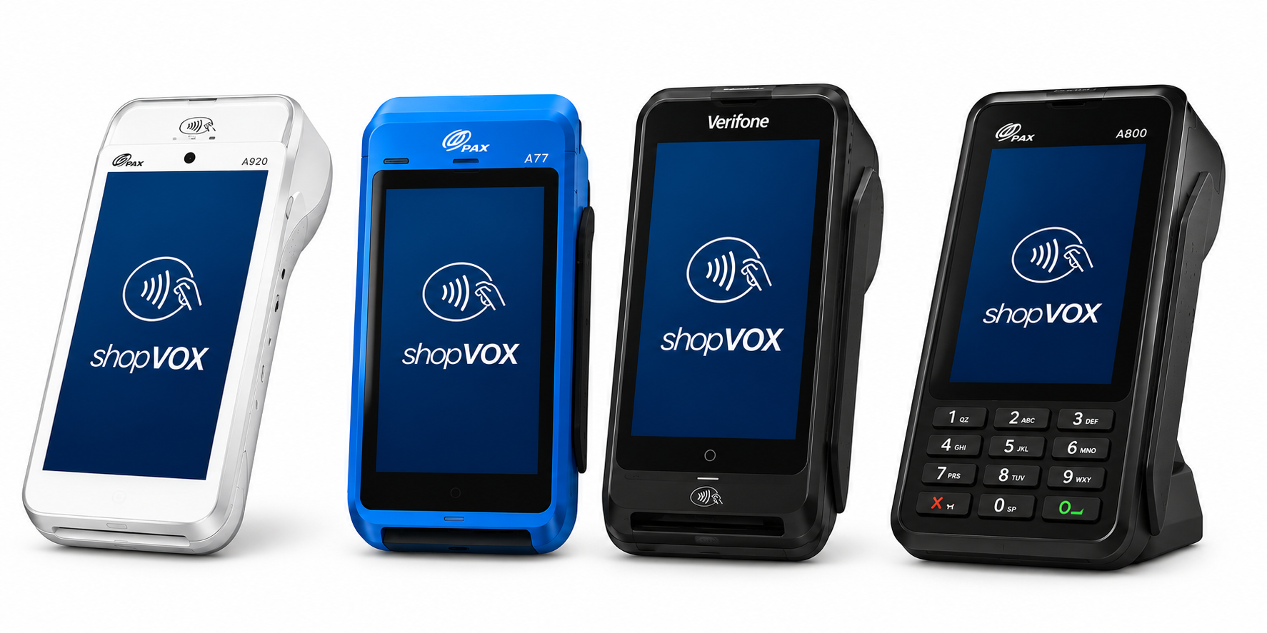 shopVOX Pay terminal hardware options